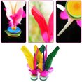 thumbnail image 3 of 2pcs China kick shuttlecock Fitness Entertainment Footbal Foot Kick Fancy Goose Feather Shuttlecock For Physical Exercise 2PCS, 3 of 5