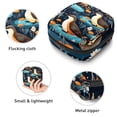 thumbnail image 3 of Platypus Sanitary Napkin Storage Bag Pouch, Period Bag Makeup Travel Bag Oxford Cloth Small Travel Toiletry Bag for Women, 4.7x6.6x6.6 in, 3 of 6