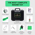 thumbnail image 4 of Kit de pesca Magnet Platinum Online Products de 2000 libras con estuche, 4 of 7