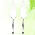 thumbnail image 6 of Raindrops 2Pcs Stainless Steel Cake Server and Pie ula for Kitchen Serving Silver, 6 of 7