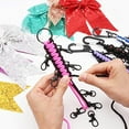 thumbnail image 5 of Nicehomfit 1Pc Black Paracord Key Chain with Small Metal Carabiner for Convenient Outdoor Use, 5 of 5