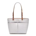 thumbnail image 1 of Bolso Michael Kors Bedford Pocket Tote Vanilla/Acorn, 1 of 1