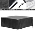 thumbnail image 3 of Waterproof Hot Tub Dust Spa Cover Cap Square Anti-UV Protective Guard, 3 of 6
