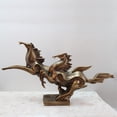thumbnail image 1 of Adornos de águila y caballo de bronce con artesanías de resina, decoración creativa para el hogar y el gabinete de TV para la sala de estar, 1 of 6