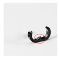 thumbnail image 4 of Boucles d'Oreilles Style Homme, 1 Paire, Noir, 4 of 5