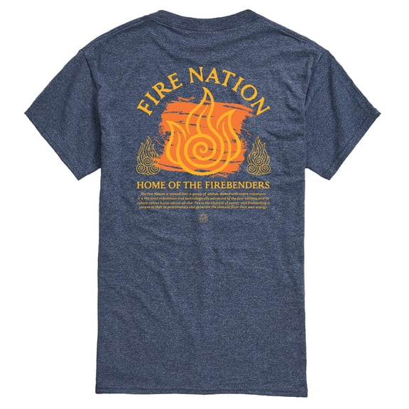 Avatar - The Last Airbender - Fire Nation -Men's Short Sleeve Graphic T-Shirt