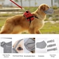 thumbnail image 2 of Minzimin Dog Muzzle, Soft Mesh Covered Muzzles for Small, Medium, Large and X-Large Dogs, Muzzle with Adjustable Straps, Prevent Barking, Biting, and Accidental Ingestion, 2 of 5