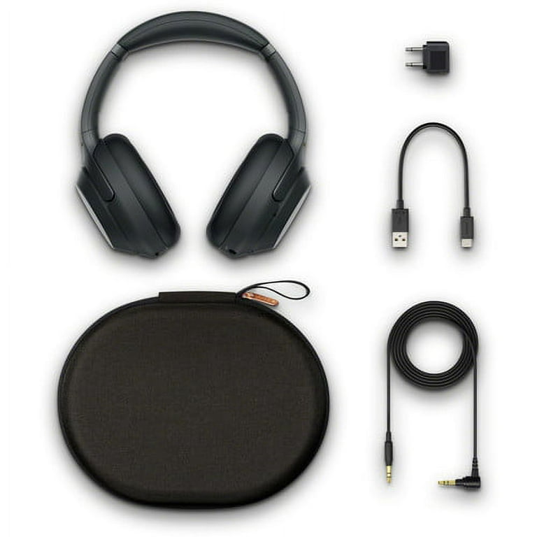 Sony WH-1000XM3 Wireless Noise-Canceling Over-Ear Headphones, Black  WH1000XM3/B
