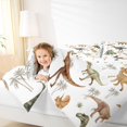 thumbnail image 4 of Castle Fairy Kawaii Animal Dino Queen Comforter Set,Cute Dinosaur Bedding Comforter Set, 4 of 8