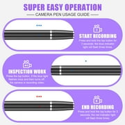64GB Hidden Spy Camera, 1080P HD Mini Body Cam, Rechargeable Portable Small Pocket Camera Video Recorder