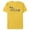 Yellow, variant on Disney Festive Fill Logo Holiday Trip Christmas Vacation - Short Sleeve Blended T-Shirt for Adults - Customized-Yellow