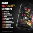 thumbnail image 4 of RYSE Godzilla X Noel Deyzel Pre Workout Powder - Strawberry Kiwi - 20/40 Servings, 4 of 8