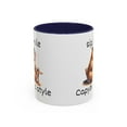 thumbnail image 2 of Sip, smile capybara style-Funny Humor capybara Accent Coffee Mug,11oz 15oz, 2 of 4