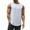 White, variant on Yiaimeir Men's Sleeveless Workout Tank Top Quick-Dry Breathable Gym Tank Tops For Fitness Running Training And Casual Wear,Size S-3XL