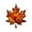 1#Orange, variant on 1 Pc Maple Leaves Stained Glass Window Hanging, 3.9 x 3.4"Fall Leaf Decorations, Autumn Leaf Acrylic Ornament, Maple Leaves Decor, Halloween Stained Glass Decorations, Fall Tree Ornaments