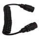 thumbnail image 1 of Adaptador De Luz Para Remolque, Cable De Extensión Para Remolque Retardante De Llama, Contactos De Cobre, Enchufe De 7 Pines Para Camiones, Caravanas, Vehículos Recreativos, 1 of 7