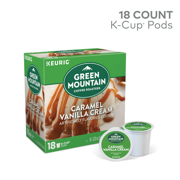 Green Mountain Coffee Caramel Vanilla Cream Flavored K-Cup ...