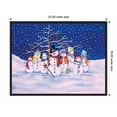 thumbnail image 6 of Amanti Art Snow Family Framed Canvas Wall Art Print, 6 of 7