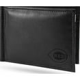 thumbnail image 2 of Cincinnati Baseball Reds Genuine Black Leather Money Clip Wallet RFID Blocking, 2 of 6