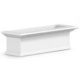 thumbnail image 4 of Mayne Yorkshire 3ft Window Box - Customizable - Vinyl Planter Box - White (4823-W), 4 of 6