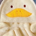thumbnail image 3 of 2X Toalla de Mano para Colgar, Toalla de Mano Absorbente para , PingüIno, Pato, Suave y Agradable para la Piel para NiñOs, Amarillo, 3 of 3