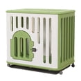 thumbnail image 3 of Parque Para Perros Fácil De Instalar Jaula Portátil Desmontable Para Animales Pequeos Verde S, 3 of 8
