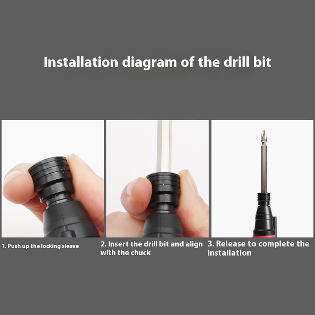 Rechargeable Cordless Electric Screwdriver Precise Power Tool Mini Drill for Mobile Phone Computer Outdoor Repair