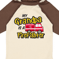 thumbnail image 4 of Inktastic My Grandpa is a Firefighter with Fire Truck Boys or Girls Long Sleeve Baby Bodysuit, 4 of 5