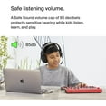 thumbnail image 3 of Belkin SoundForm Inspire Wireless Over-Ear Headset for Kids, Online Learning & Travel w/Built-in Microphone, 85dB Safe Volume Limit, 35H Battery - Compatible w/iPhone, iPad, Galaxy & More - Black, 3 of 9