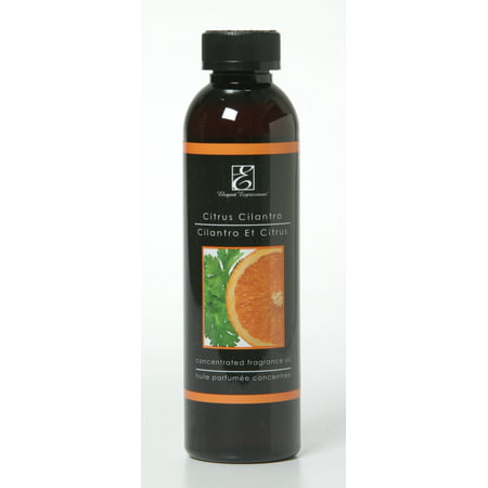 Hosley's Set of 2, 5 oz. Citrus Cilantro Fragrance Warming Oils