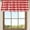 Red and White Checkered, variant on Black and White Checkered Kitchen Curtains 36 inch Length 1 Panel, Light Filtering Voile Rod Pocket Short Window Curtians for Bathroom Living Room Farmhouse Small Windows, 30Wx36L inches