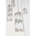 thumbnail image 6 of Elegant Lighting Polaris 12 Light Royal Cut Crystal LED Pendant in Gold, 6 of 7