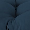thumbnail image 6 of Jordan Manufacturing Sunbrella 44" x 18" Spectrum Indigo Navy Solid Rectangular Tufted Contoured Outdoor Wicker Settee Bench Cushion, 6 of 10