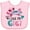AD-Pink, variant on Inktastic I Love My Gigi Pink and Blue Fox with Hearts Boys or Girls Baby Bib