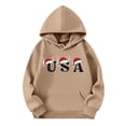 thumbnail image 4 of WILLBEST Sudadera de Mujer, Estilo Casual de Invierno, con Estampado Navideño Del Alfabeto, Bolsillo con Cordón Ajustable y Manga Larga XX-Grande, 4 of 4