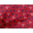 thumbnail image 4 of oneOone Cotton Poplin Fabric Triangle Block Print Sewing Fabric BTY 56 Inch Wide, 4 of 4