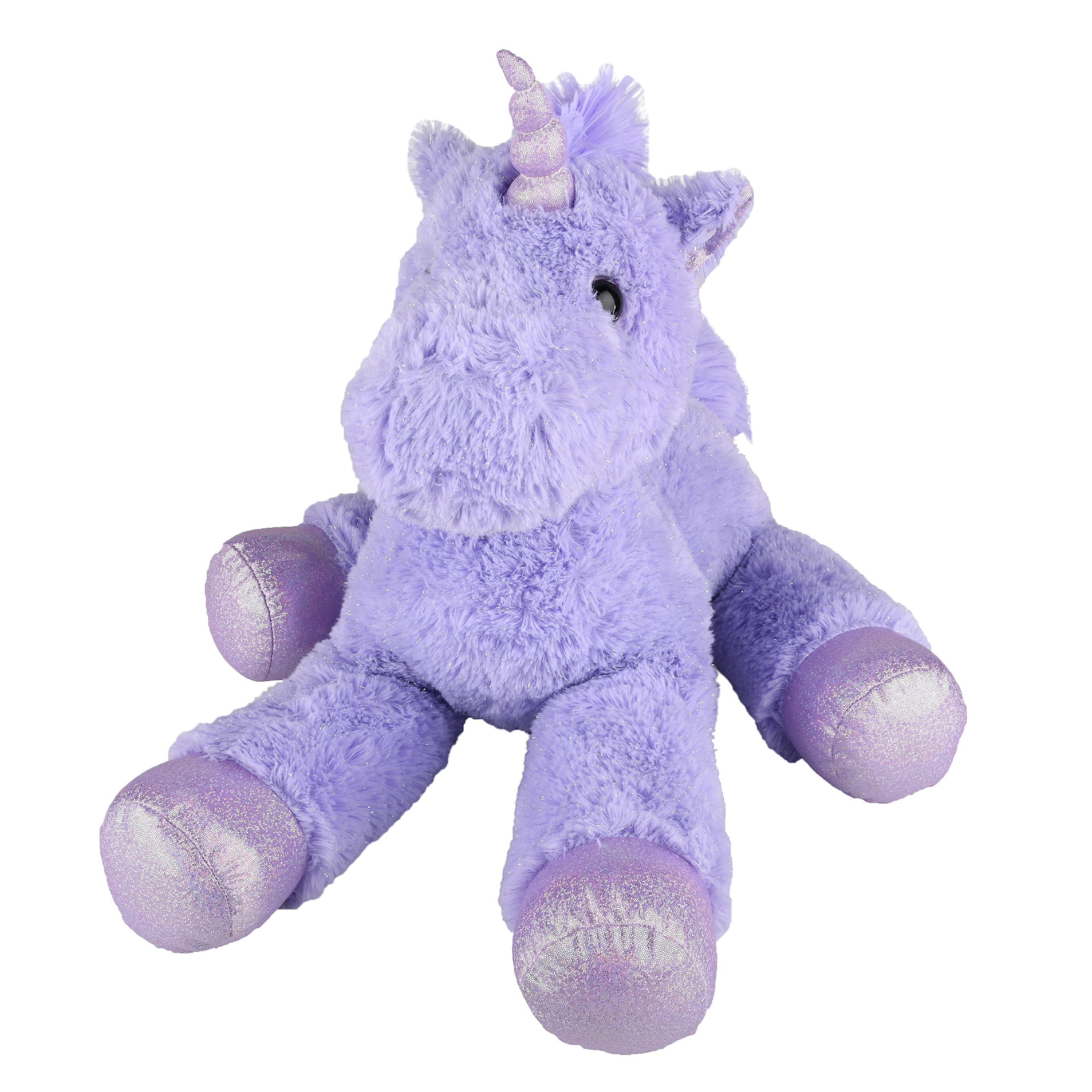 purple plush unicorn