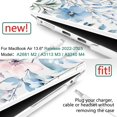 thumbnail image 2 of Funda DONGKE para MacBook Air M4 de 13,6 pulgadas con Touch ID, color azul, 2 of 7