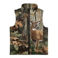 thumbnail image 4 of Pzuqiu Camo Hunting Deer Kid Outerwear Vest Size 4 Toddler Girl Clothes Warm Vest Zip Up Sleeveless for Girl Personalized Fall Outerwear Versatile for Kids and Toddlers, 4 of 7