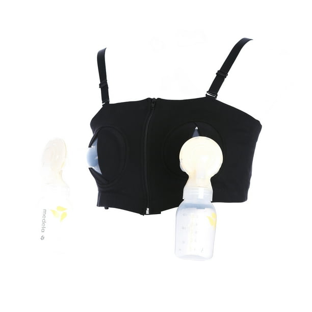 Extractor de leche, sujetador de manos libres, succión para puérperas, sujetador sin aros para succión de pecho, ropa interior para lactancia