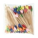 thumbnail image 2 of Palillos para Frutas 100 PCS | Palillos de Cóctel de Madera de 12cm | Pinchos Multicolor con Cuentas para Aperitivos | Palillos de Madera para Fiestas, Cocina, Snacks, Queso, Postres | Desechables, 2 of 6