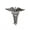 Silver, variant on Fashion Retro Angel Wings Men Badge Pin Snake Brooches Lapel Medal Decorat~H WY4-Gold