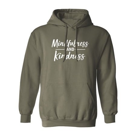 Mindfulness and Kindness Adult Hooded Sweatshirt