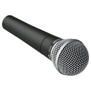 Shure SM58-LC Cardioid Dynamic Vocal Microphone + Extra Two 2 XLR Cables Bundle