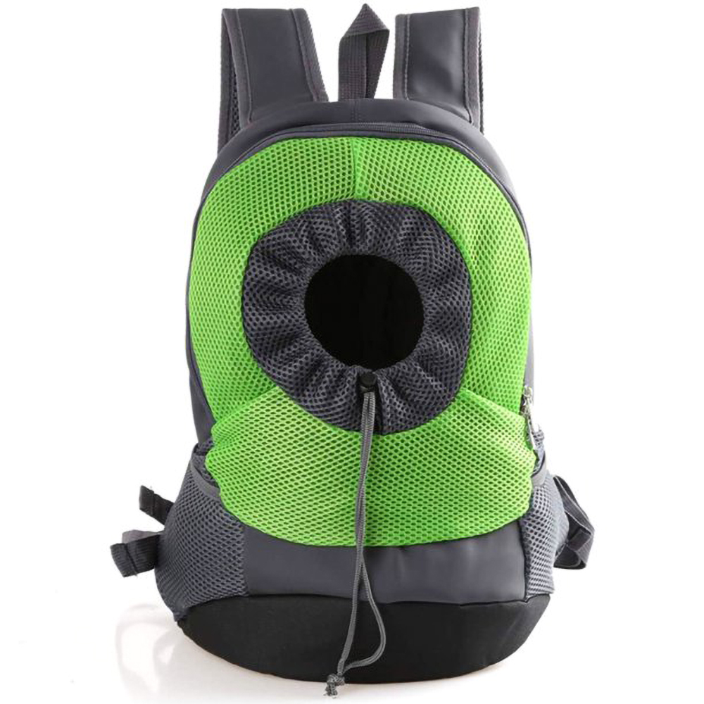 Yipa Front Carriers Color Block Dog Carrier Backpack HandsFree For Small Medium Dogs Storage