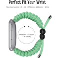 thumbnail image 3 of REQO Compatible with Fitbit Versa 2 Bands, Woven Nylon Friendship Rope Outdoor Survival Weave Adjustable Replacement Straps Wristbands Accessories for Versa Lite,Versa 2,SE, 3 of 7