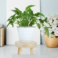 thumbnail image 4 of SHISUYAN 1Set Rustic Wood Stool with Simple Design for Friends and Family Gift Item, 4 of 7
