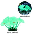 thumbnail image 5 of Unique Bargains Green Aquarium Simulation Coral Aquatic Plant Silicone Fluorescent Glow Fish Tank Landscape Decoration, 5 of 7