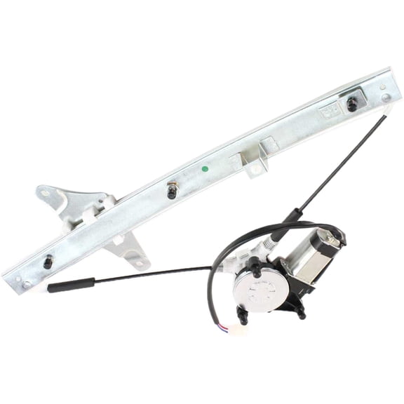 Window Regulator Compatible For 1992-1996 Toyota Camry Front, Right Passenger Sedan Power With Motor
