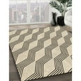 thumbnail image 3 of Ahgly Company Tapis d'Intérieur Lavable en Machine Carré Transitionnel Beige Blé, 5 Pieds Carré, 3 of 7